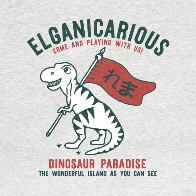 elganicarious dinosaur paradise by tirani16